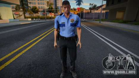 RPD Officers Skin - Resident Evil Remake v7 para GTA San Andreas