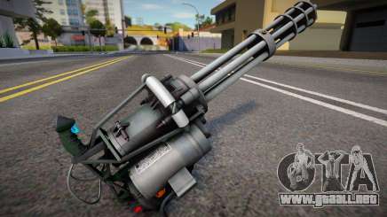 Minigun HD para GTA San Andreas