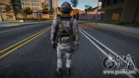 Army from COD MW3 v13 para GTA San Andreas