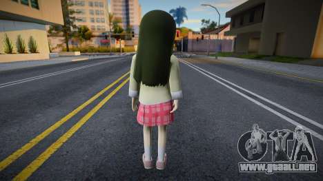 Mai Minakami from Nichijou para GTA San Andreas