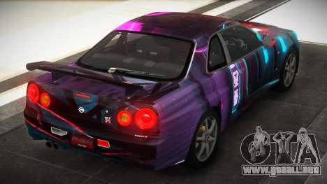 Nissan Skyline R34 QS S4 para GTA 4