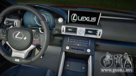 Lexus IS-F 350 para GTA San Andreas