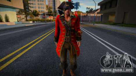 Leon Pirate RE6 para GTA San Andreas