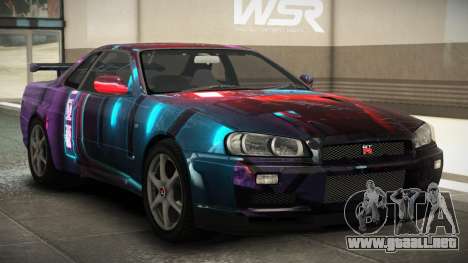 Nissan Skyline R34 QS S4 para GTA 4