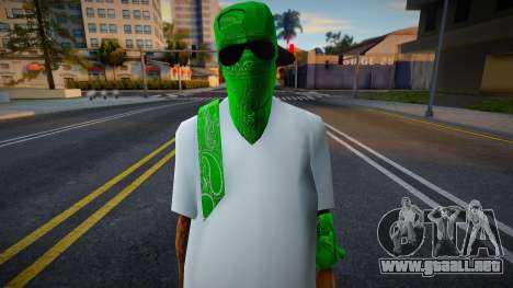 Green Gangsta para GTA San Andreas