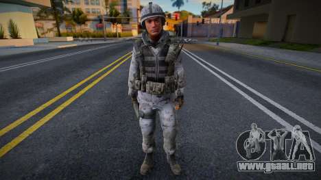 Army from COD MW3 v39 para GTA San Andreas