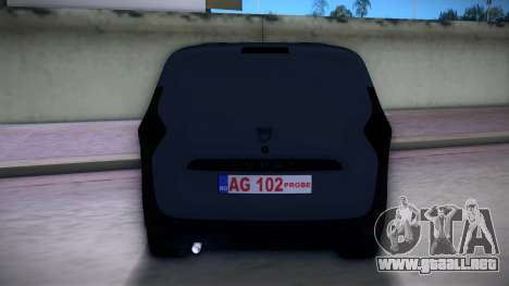 Dacia Lodgy Van para GTA Vice City