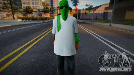 Green Gangsta para GTA San Andreas