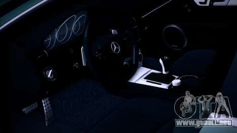 Mercedes-Benz C63 (AMG) 2010 (EU Plate) para GTA Vice City