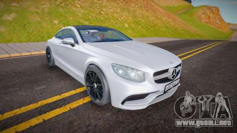 Mercedes-Benz s63 AMG Coupe (R PROJECT) para GTA San Andreas