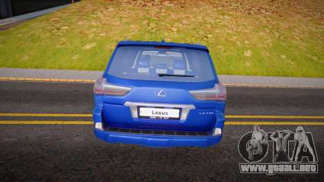 Lexus LX 570 (Melon) para GTA San Andreas