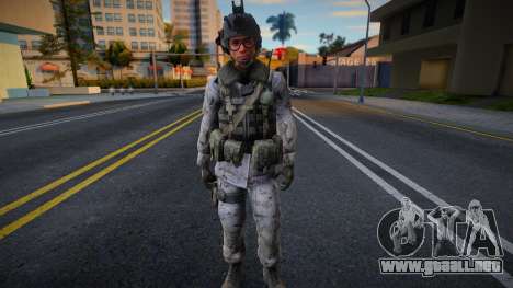 Army from COD MW3 v13 para GTA San Andreas