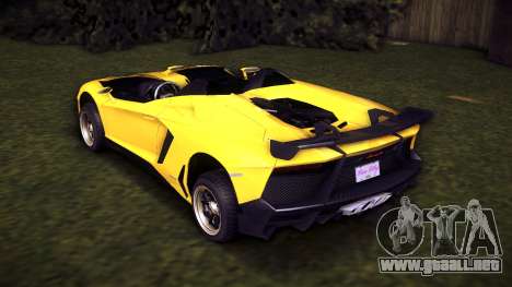 Lamborghini Aventador J para GTA Vice City