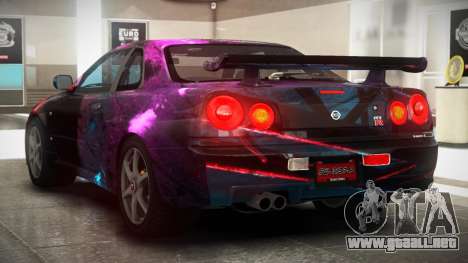 Nissan Skyline R34 QS S4 para GTA 4