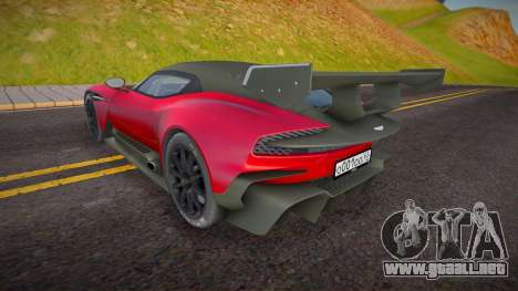 Aston Martin Vulcan (R PROJECT) para GTA San Andreas