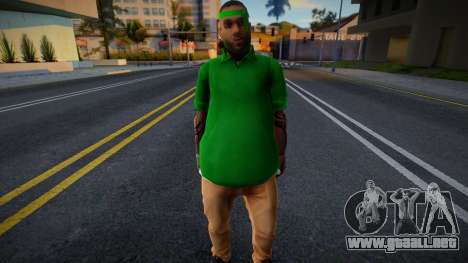 Grove Street man v1 para GTA San Andreas