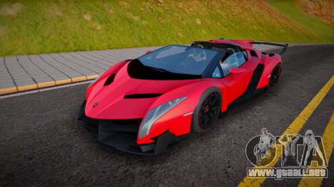 Lamborghini Veneno Roadster (R PROJECT) para GTA San Andreas