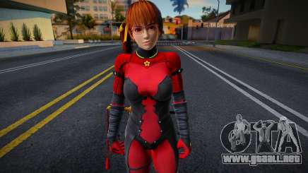 Dead Or Alive 5 - Kasumi (Costume 2) v2 para GTA San Andreas