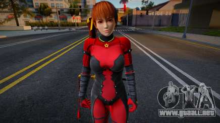 Dead Or Alive 5 - Kasumi (Costume 2) v1 para GTA San Andreas
