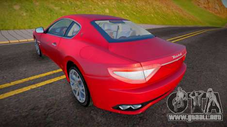 Maserati GranTurismo (Drive World) para GTA San Andreas
