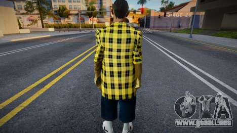 Officer Hernandez Vagos Member Style para GTA San Andreas