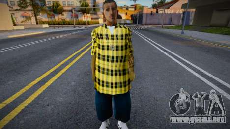 Officer Hernandez Vagos Member Style para GTA San Andreas