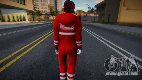 Trabajador de ambulancia para GTA San Andreas