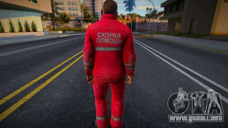 Trabajador de ambulancia v5 para GTA San Andreas