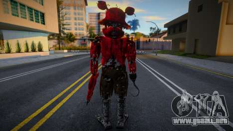 Nightmare Foxy 2 para GTA San Andreas