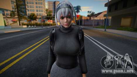 Fiona Cosplay: Shirogane Noel Casual [With Bag] para GTA San Andreas