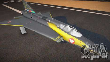 J35D Draken (Dragon Knight) para GTA San Andreas