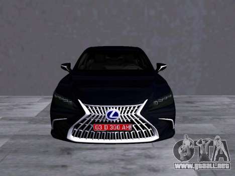 Lexus ES300H 2022 para GTA San Andreas