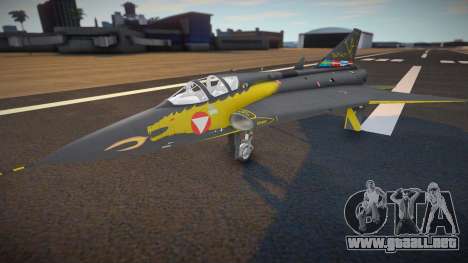 J35D Draken (Dragon Knight) para GTA San Andreas