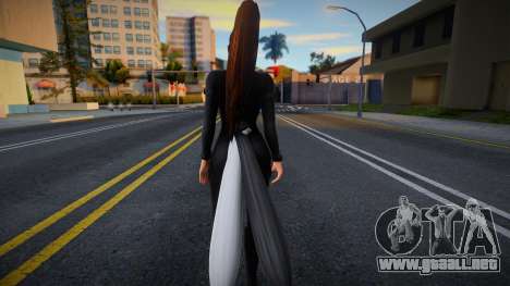 Mai Shiranui Black Leather para GTA San Andreas