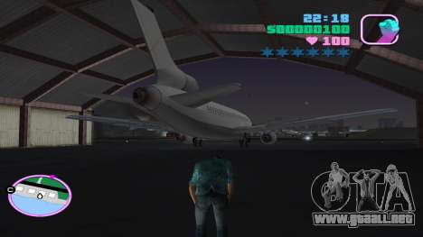 SRTT Airtrain para GTA Vice City