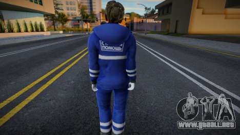 Trabajador de ambulancia v1 para GTA San Andreas