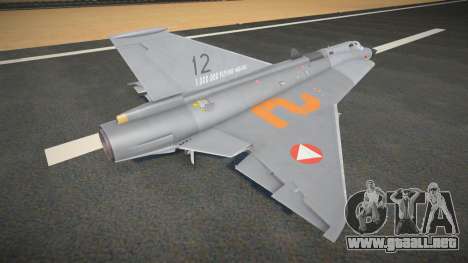 J35D Draken (1.000.000 Flying Hours) para GTA San Andreas