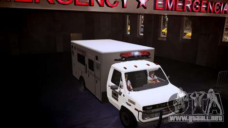 Chevrolet G-20 1983 Ambulancia para GTA 4