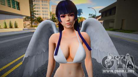 Nyotengu White Bikini para GTA San Andreas