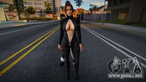 Mai Shiranui Black Leather para GTA San Andreas