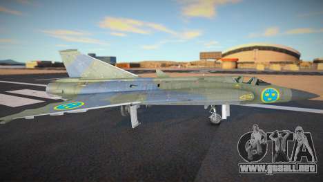 J35D Draken para GTA San Andreas