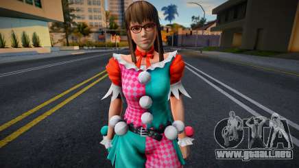 Dead Or Alive 5 - Hitomi (Costume 6) v5 para GTA San Andreas