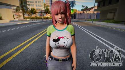 Honoka (Wet T-Shirt) para GTA San Andreas