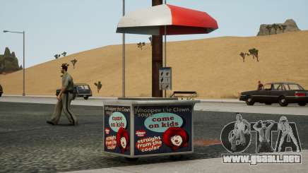 Nuevo carrito de helados para GTA San Andreas Definitive Edition