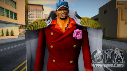 Sakazuki Akainu [Timeskip] From One Piece Pirate para GTA San Andreas