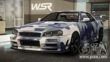 Nissan Skyline R34 NS S8 para GTA 4