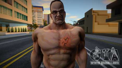 Steven Armstrong: Metal Gear Rising para GTA San Andreas