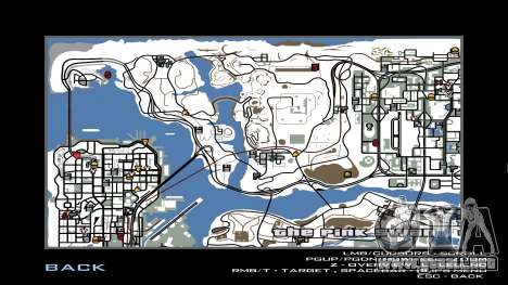 New White Map para GTA San Andreas