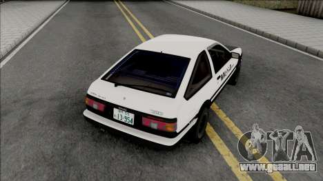 Toyota AE86 Initial D 5th para GTA San Andreas