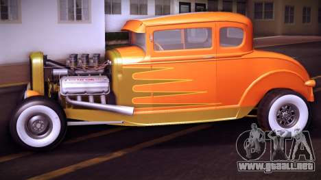 1931 Ford Model A Coupe Hot Rod Stripes V2 para GTA Vice City